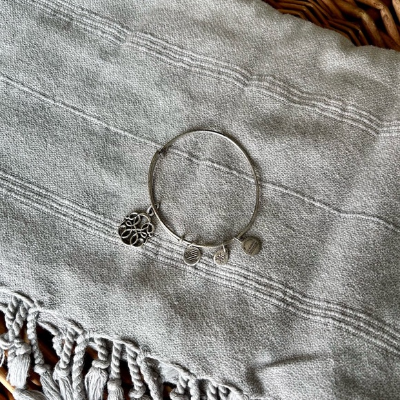 NWT authentic ALEX & ANI / Path Of Life lll / Rafaelian Silver / Bracelet / OS - Picture 6 of 7